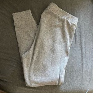 UGG Grey Fleece Lined Sweatpants Pants Warm Cozy Fall joggers comfy winter pants
